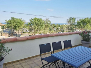 Appartement 2 pièces avec mezzanine et toit terrasse, Marseillan-Plage, 6 couchages - FR-1-326-720